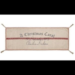 ISO- VHC brand Christmas Carol runner